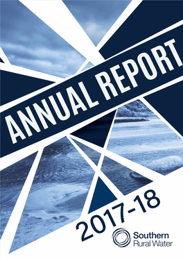 Annual Report 2017-18 Southern Rural Water