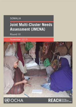 Joint Multi-Cluster Needs Assessment (JMCNA) Round III