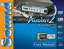 4Using Audigy 2 Software