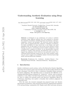Understanding Aesthetic Evaluation Using Deep Learning