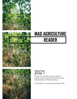 Mad Agriculture Reader 2021