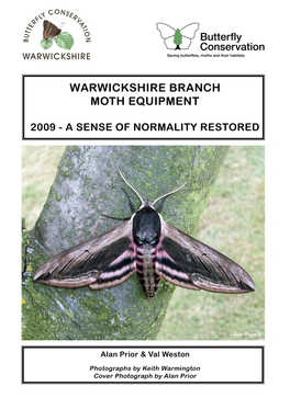 2009 Annual Moth Report