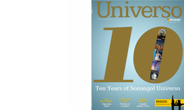 Ten Years of Sonangol Universo Ten Years of Sonangol U