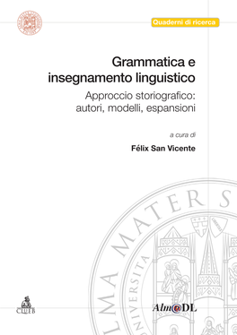 Grammatica E Insegnamento Linguistico