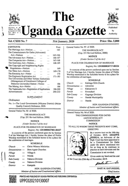 Uganda Gazette Authority