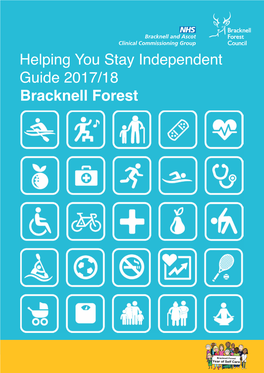 Helping You Stay Independent Guide 2017/18 Bracknell Forest