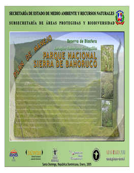 Ficha Técnica Del Parque Nacional Sie- Rra De Bahoruco