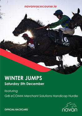 WINTER JUMPS Saturday 5Th December Featuring Grb Ecomm Merchant Solutions Handicap Hurdle