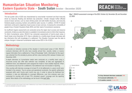 Humanitarian Situation Monitoring Eastern Equatoria State - South Sudan October - December 2020