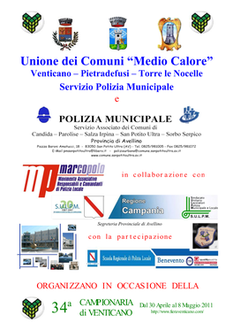 Venticano – Pietradefusi – Torre Le Nocelle