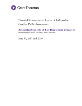 Financial Statements and Report of Independent Certified Public Accountants