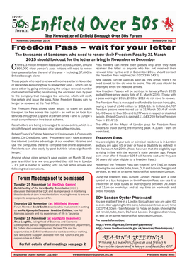 Freedom Pass – Wait for Your Letter