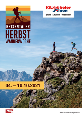 Brixentaler Herbstwanderwoche