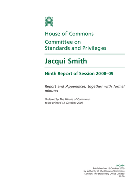 Jacqui Smith