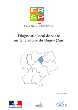 Diagnostic Local De Santé Sur Le Territoire Du Bugey (Ain)