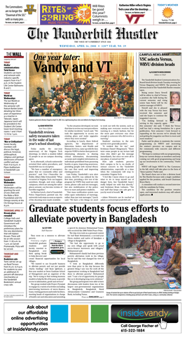 Graduate Students Focus Efforts to Alleviate Poverty in Bangladesh