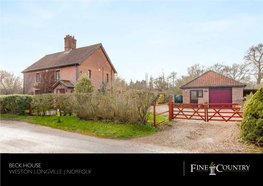 Beck House Weston Longville | Norfolk Rural Retreat