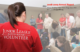 2008-2009 JLBR Annual Report