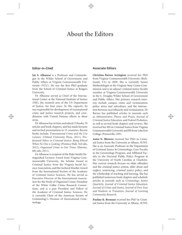 Editors & Contributors (Pdf)