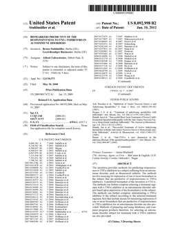 (12) United States Patent (10) Patent No.: US 8,092,998 B2 Stuhlmiller Et Al