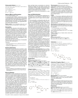 Cefamandole/Cefatrizine 221