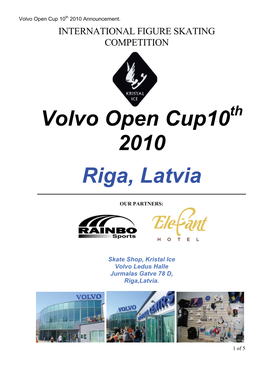 Volvo Open Cup10 2010 Riga, Latvia