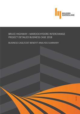 Bruce Highway—Maroochydore Interchange Project Detailed Business Case