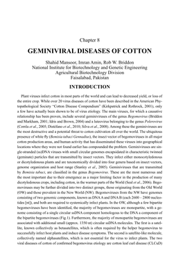 Stress Physiology in Cotton