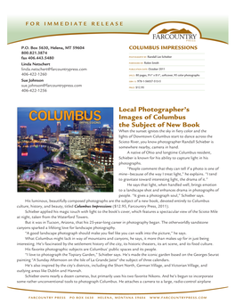 Local Photographer's Images of Columbus the Subject of New Book