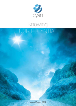 Annual Report 2014 Knowing Our Potential