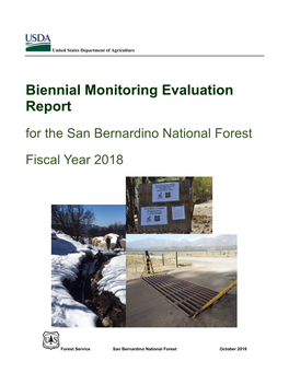 Land Management Plan Monitoring Report