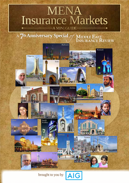 MENA Insurance Markets a Gi Mini U De a 7Th Anniversary Special of Bahrain