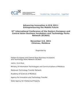 Annual Conference of the Eastern European and Central Asian