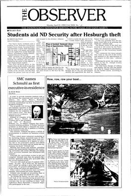 Students Aid ND Security After Hesburgh Theft