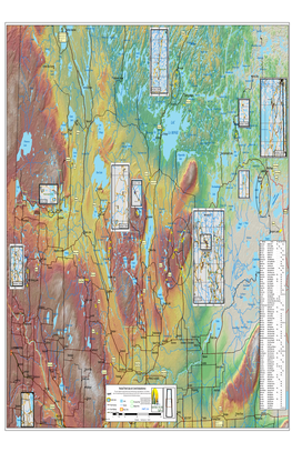 Map of Stocked Trout Waters Central Sask