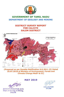 2. Overview of Mining Activity in Salem District