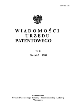 Wiadomości Urzędu Patentowego