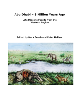 Abu Dhabi – 8 Million Years Ago