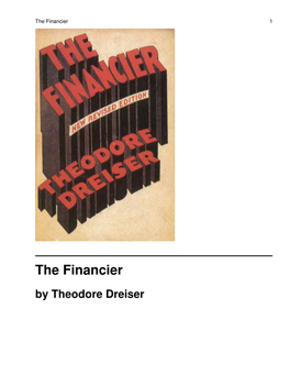 The Financier 1