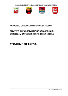 Comune Di Tresa