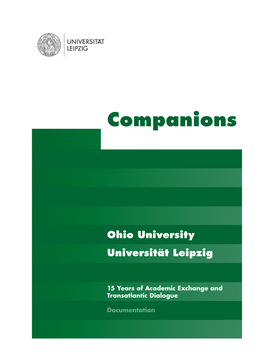 Companions Ohio University Universität Leipzig