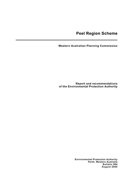 Peel Region Scheme
