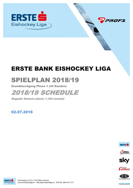 Erste Bank Eishockey Liga
