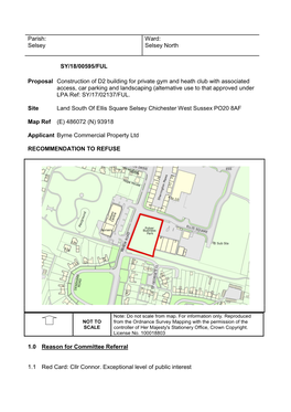 Land South of Ellis Square Selsey Chichester West Sussex PO20 8AF