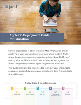 Apple OS Deployment Guide for Education