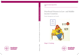 Diarrhoeal Diseases in Low- and Middle- Income Countries