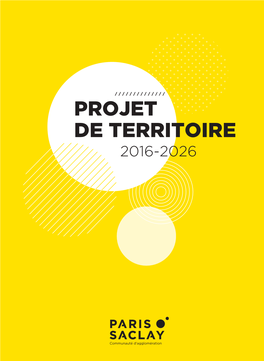Projet De Territoire 2016-2026 I De Territoire I Projet