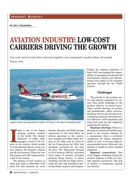 Aviation Industry: Low-Cost Carriers Driving the Growth