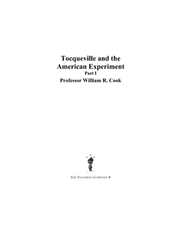 Tocqueville and the American Experiment.Pdf