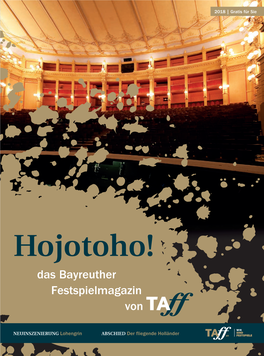 Hojotoho! Das Bayreuther Festspielmagazin Von